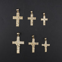 10K Cross YG Pendant