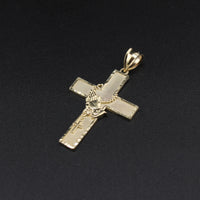 10K Cross YG Pendant