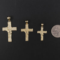 10K Cross YG Pendant