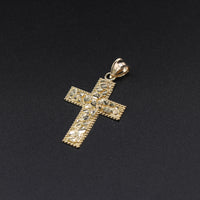 10K Cross YG Pendant