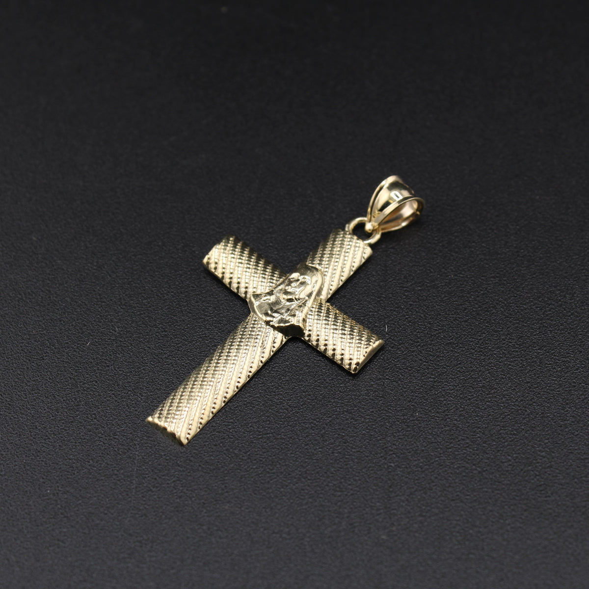 10K Cross YG Pendant
