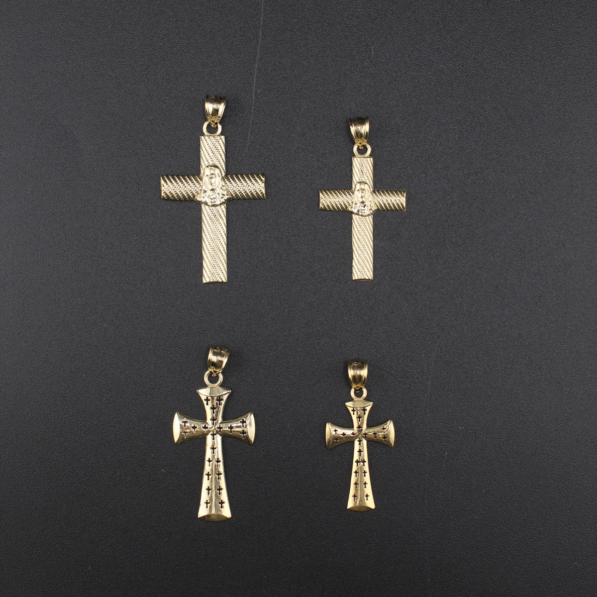 10K Cross YG Pendant