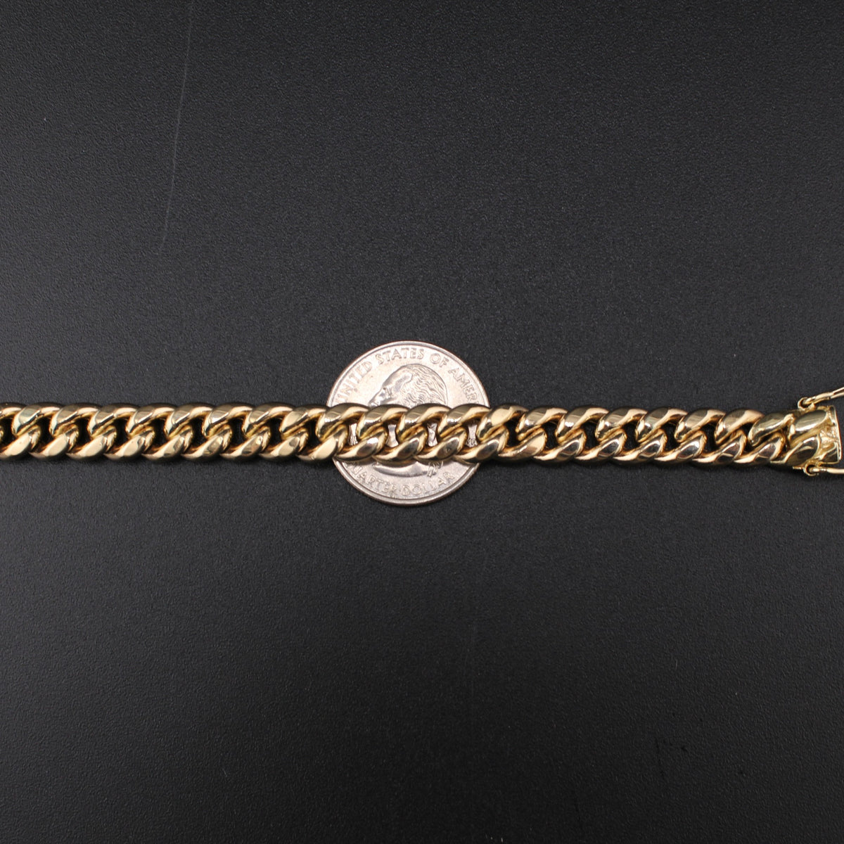 14K Miami Cuban 60.4g YG Chain 30in 8.5mm