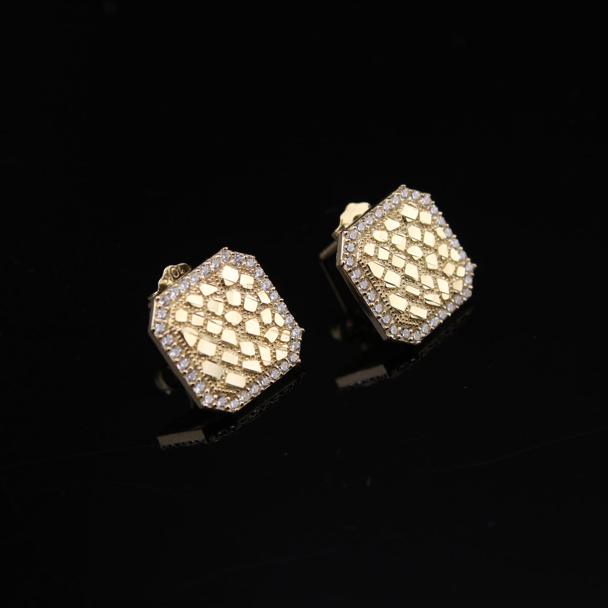 10K Studs Other 2.7g YG Earring