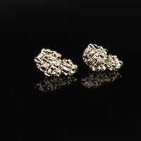 10K NUGGET 2.1g YG Earring