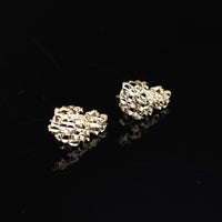 10K NUGGET 2.1g YG Earring