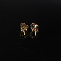 10K Studs Heart 1g YG Earring