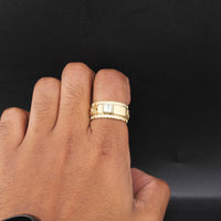 10K Band Unisex YG Ring