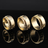 10K Band Unisex YG Ring