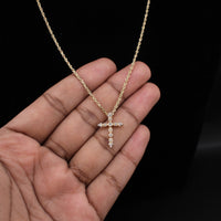 10K Pendant + Chain 4.7g YG Chain 22in