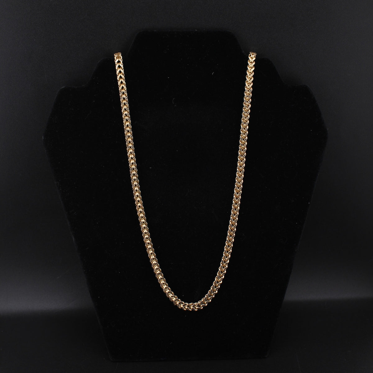 14K Franco 28.7g YG Chain 28in