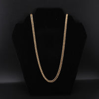14K Franco 28.7g YG Chain 28in