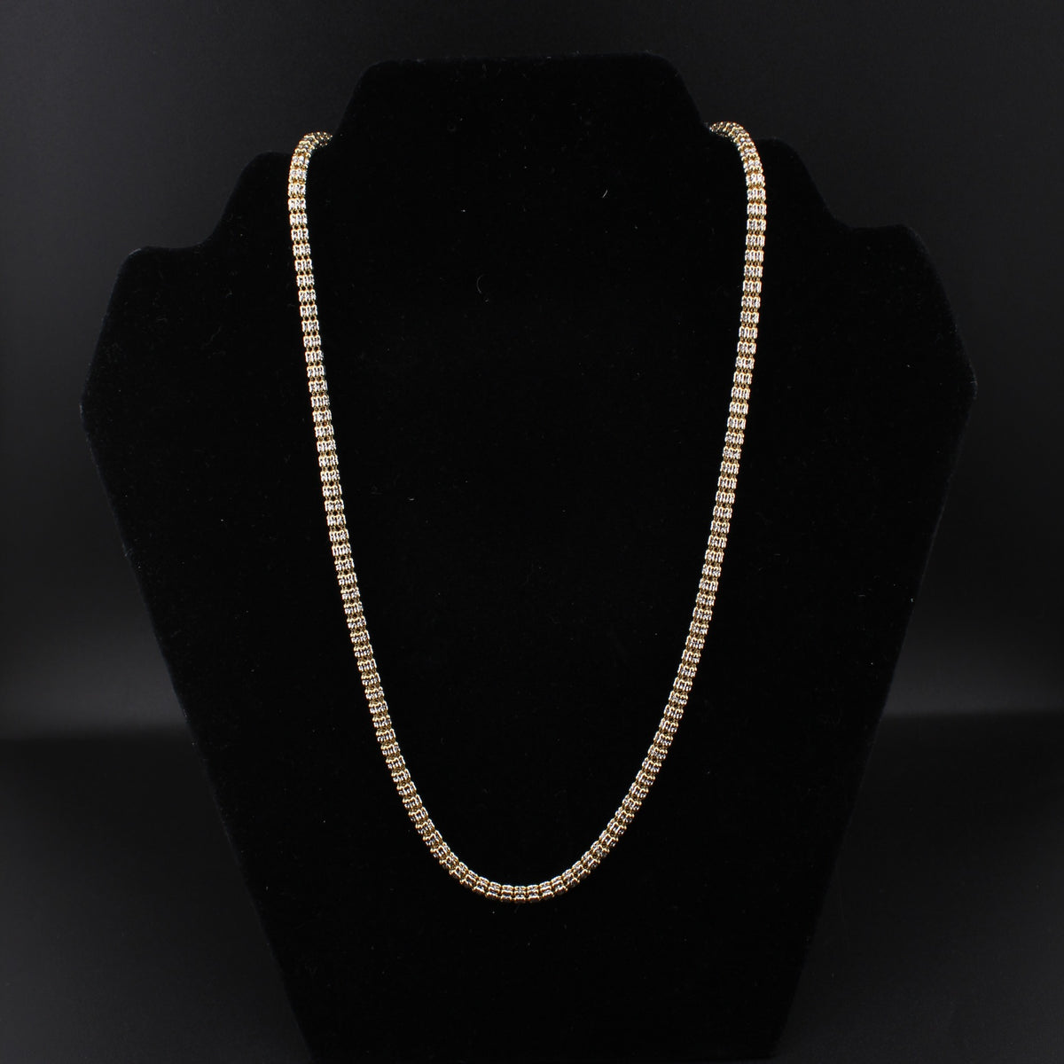14K Ice 31.14g YG Chain 24.5in