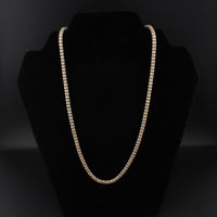 14K Ice 31.14g YG Chain 24.5in