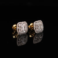 10K 0.45CTW Diamond Earring 2.4g YG