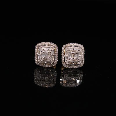 10K 0.45CTW Diamond Earring 2.4g YG