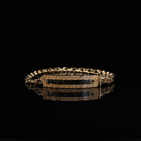 10K Chino 10.4g YG Bracelet 8in 6mm