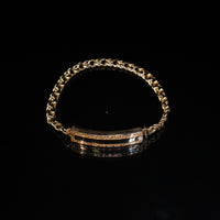 10K Chino 10.4g YG Bracelet 8in 6mm