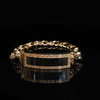10K Chino 23.4g YG Bracelet 9in 11mm