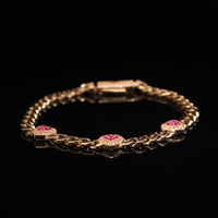 10K 8.8g YG Bracelet 7.5in