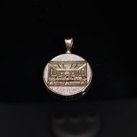 10K 0.5CTW Diamond Religious 9g Pendant YG