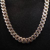 10K Monaco Diamond Cut 37.2g YG Chain 24in