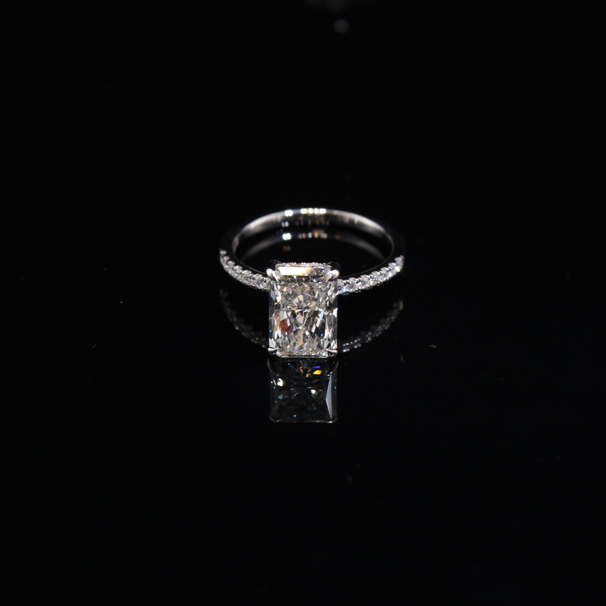 14K 3.25CTW Lab Lab Diamond Other Womens 3.1g Ring WG