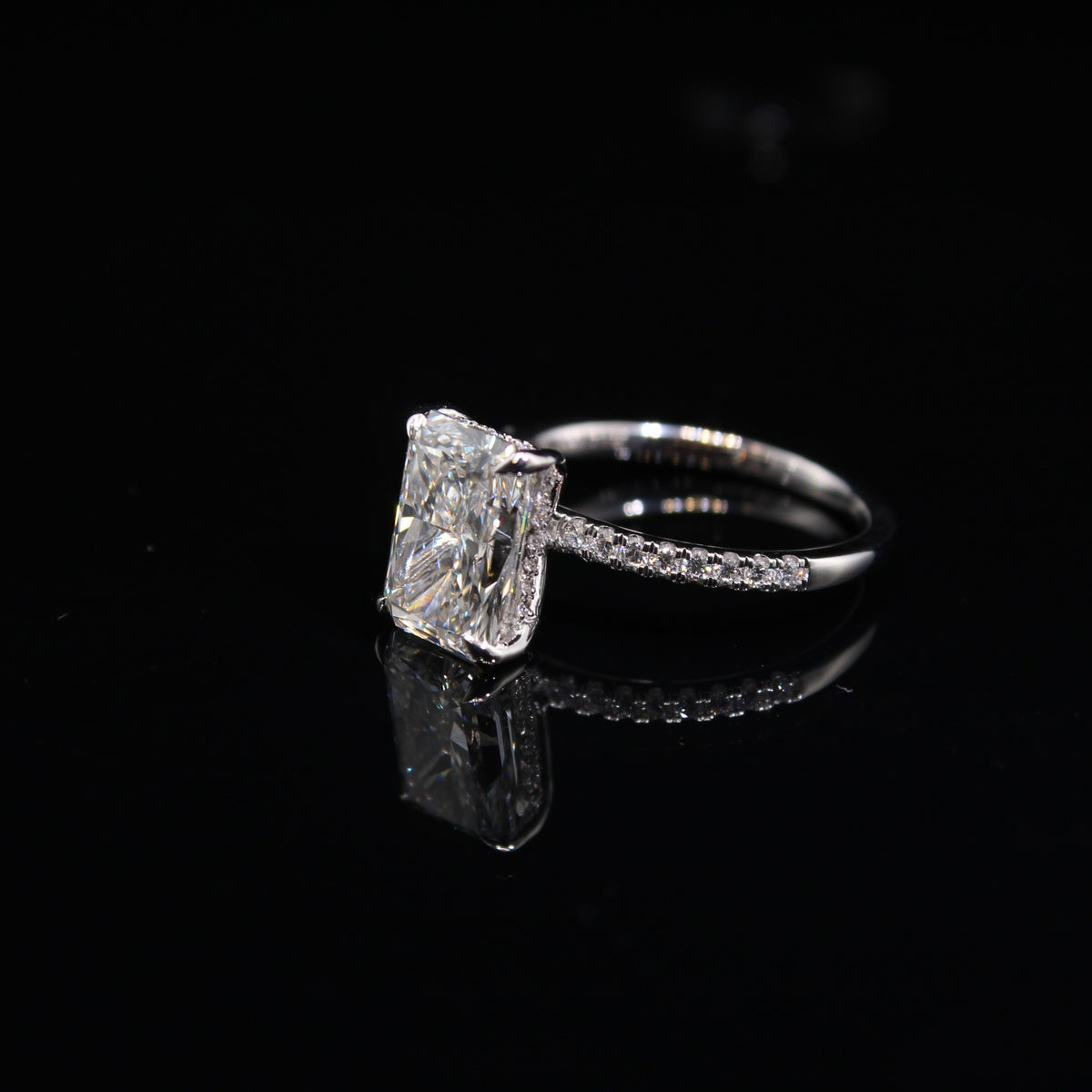 14K 3.25CTW Lab Lab Diamond Other Womens 3.1g Ring WG