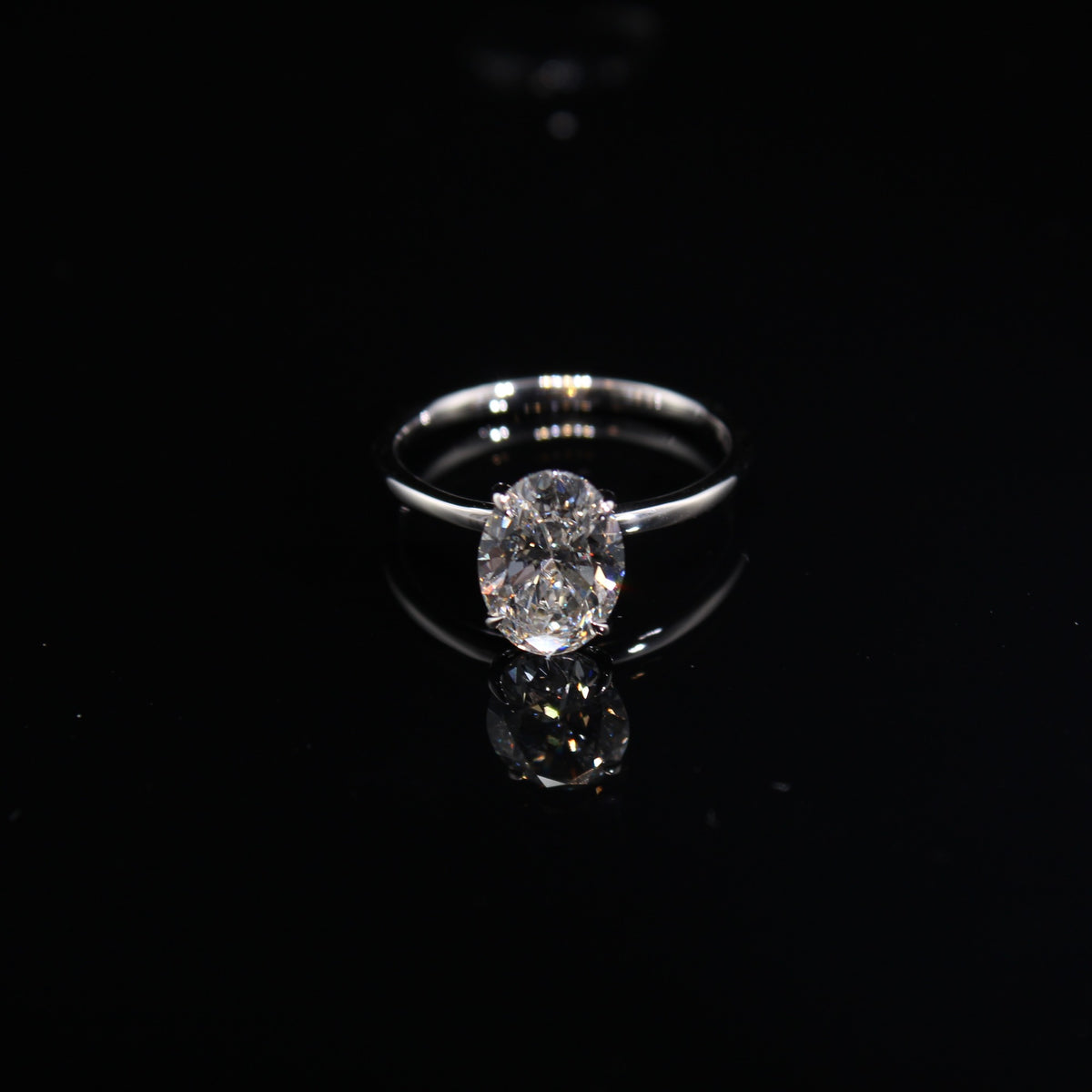 14K 2CTW Diamond 2.4g Ring YG