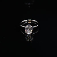 14K 2CTW Diamond 2.4g Ring YG