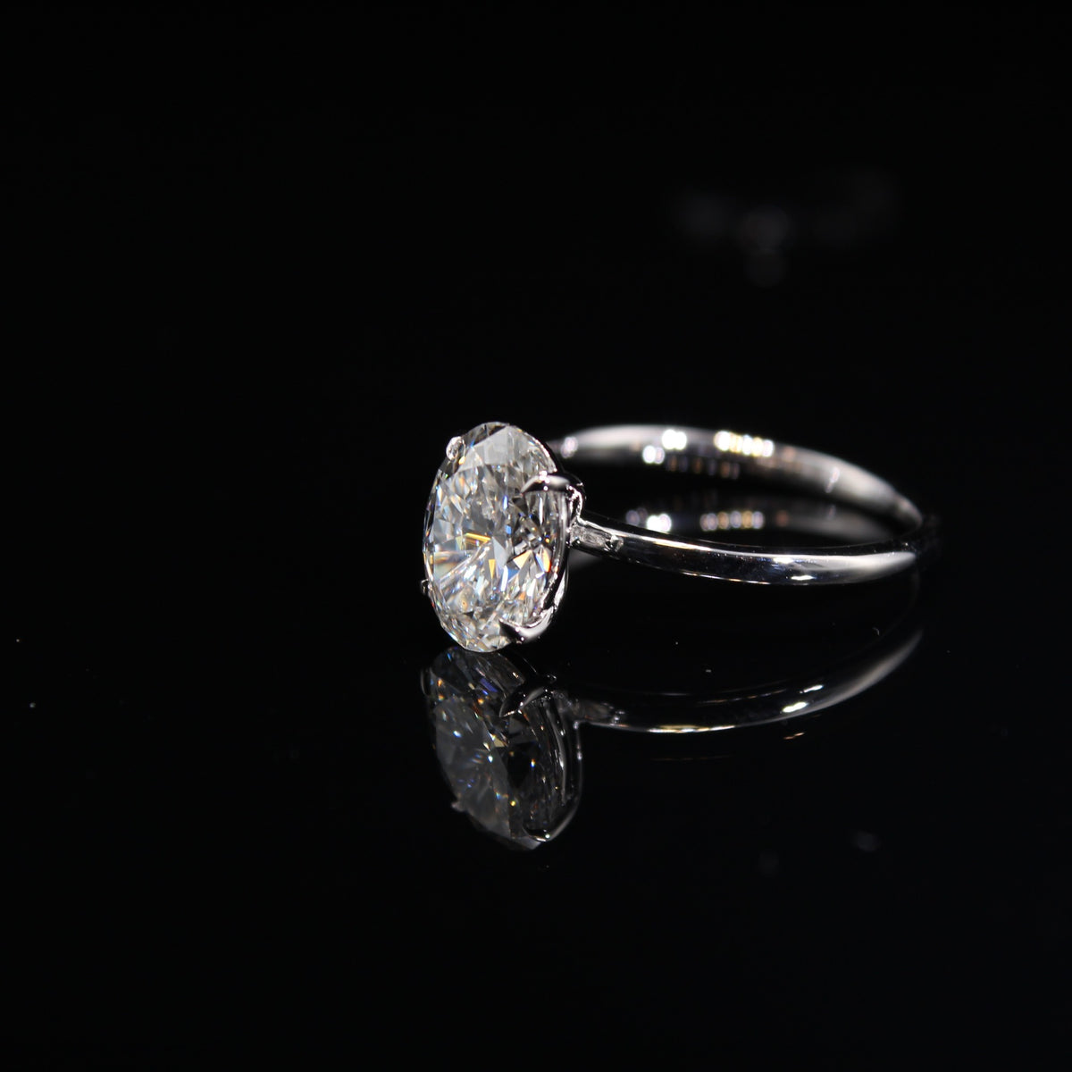14K 2CTW Diamond 2.4g Ring YG