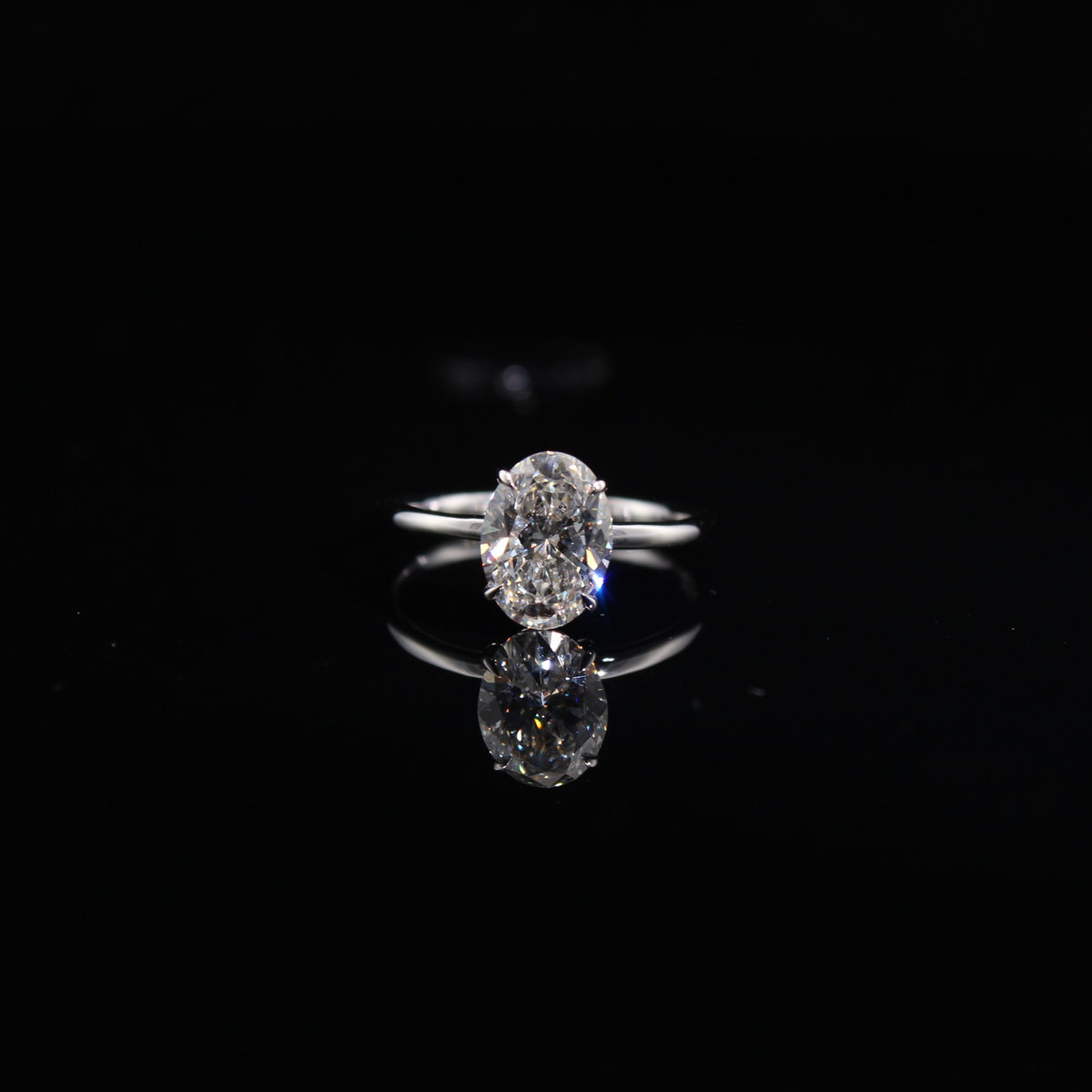 14K 2CTW Diamond 2.4g Ring YG