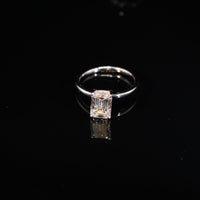 14K 2.07CTW Lab Lab Diamond 2.5g Ring WG
