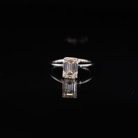 14K 2.07CTW Lab Lab Diamond 2.5g Ring WG