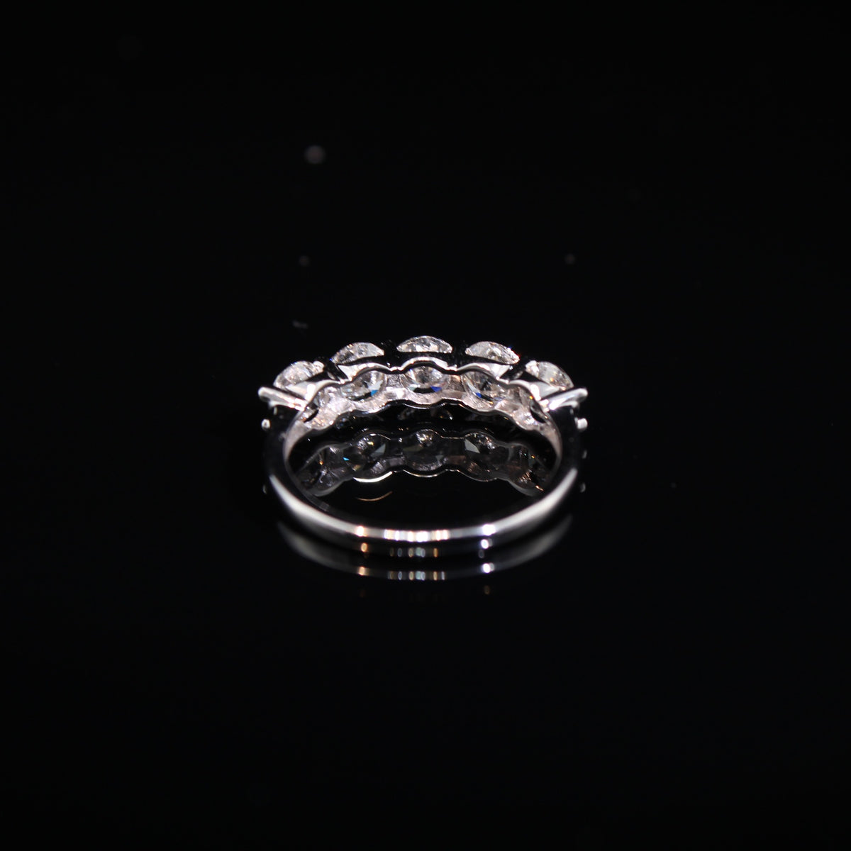 14K 2CTW Diamond 2.3g Ring WG