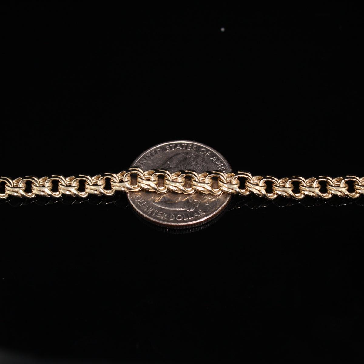 10K Chino YG Chain 6mm