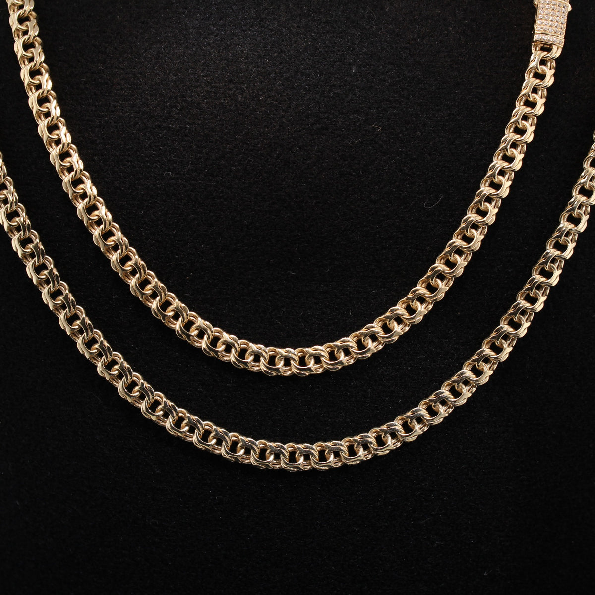 10K Chino YG Chain 6mm