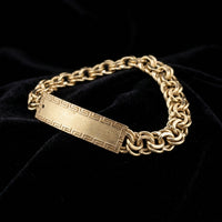 Real 10K Gold Chino Bracelet