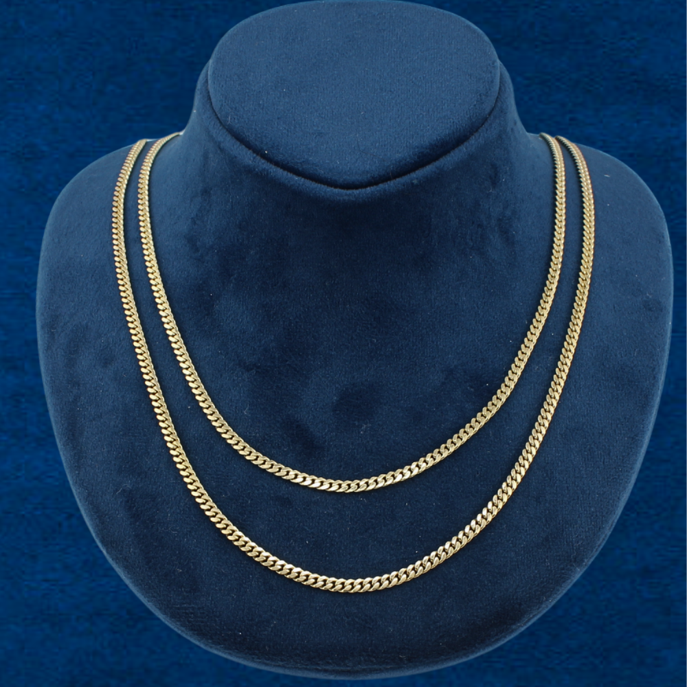 14K Solid Miami Cuban Chains