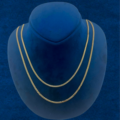14K Solid Miami Cuban Chains