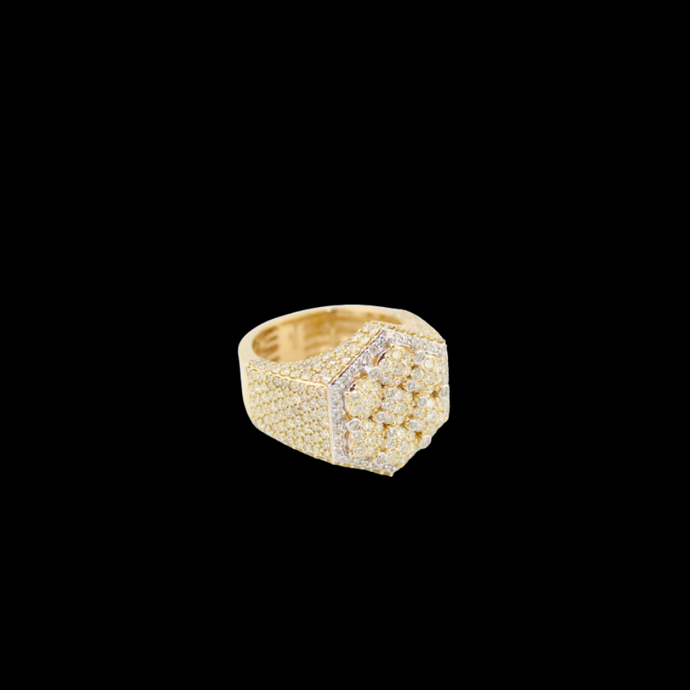 10K Diamond Mens Ring 4.37 ctw