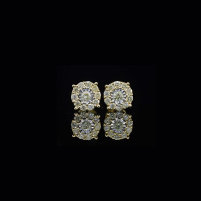 10K Diamond Earrings