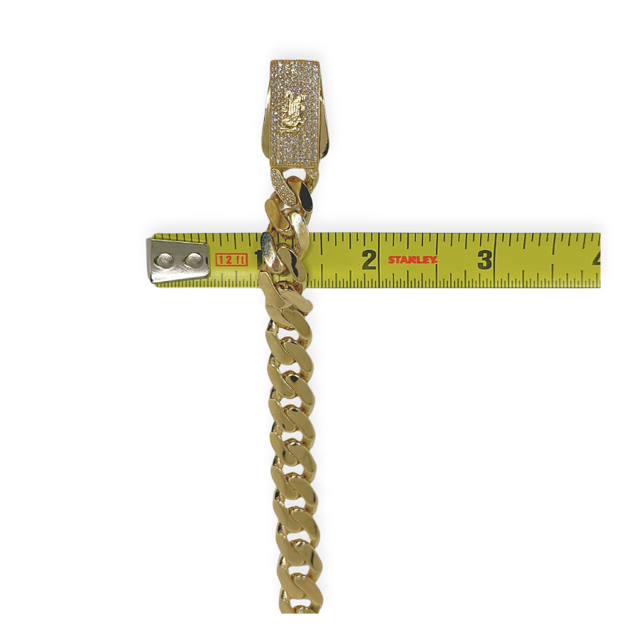 10K Royal Monoco Bracelet 8 inch