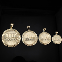 Real 10K Gold Last Supper Pendant
