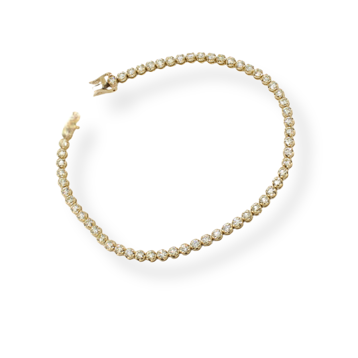 10K Diamond Tennis Bracelet