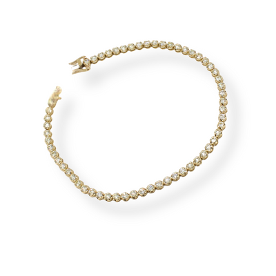 10K Diamond Tennis Bracelet