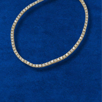 10K Diamond Tennis Bracelet 2