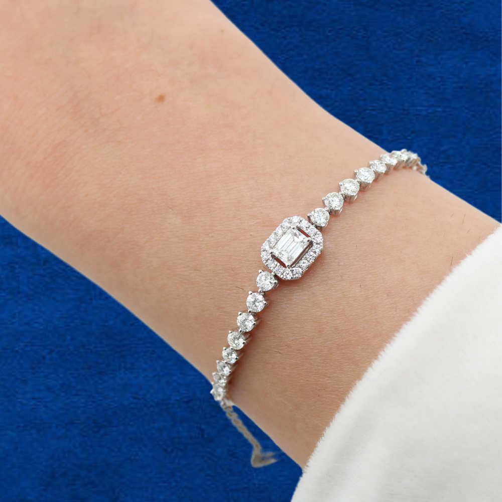 18K Diamond Bracelet
