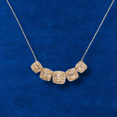 14K Diamond Necklace