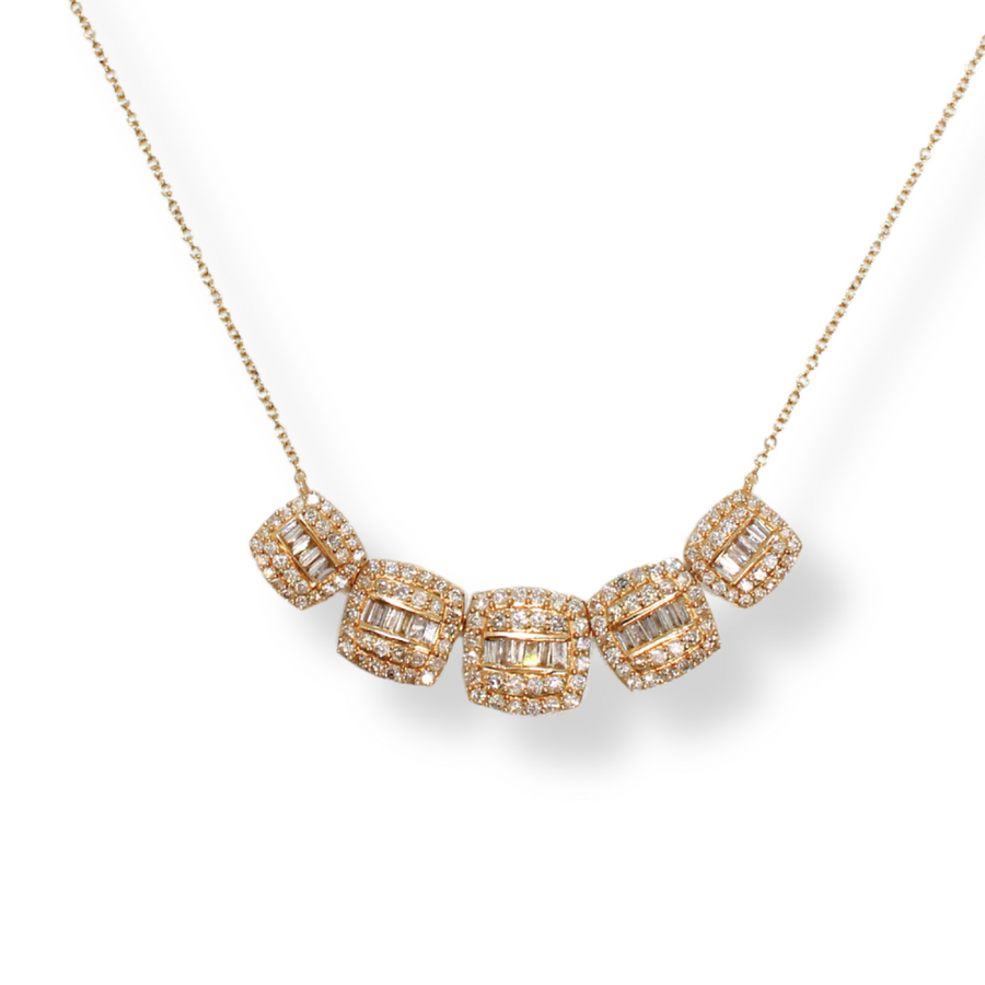 14K Diamond Necklace